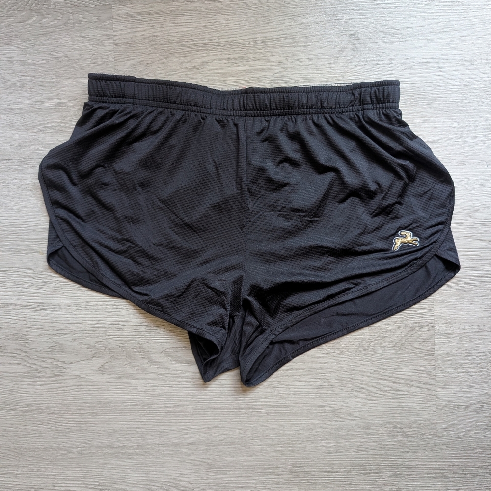Tracksmith Twilight Black Split Shorts 3 Inches
